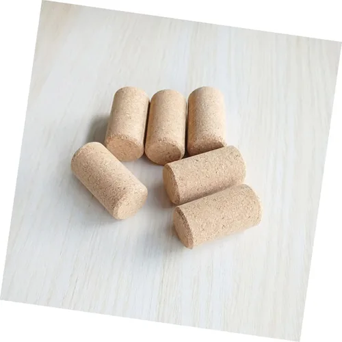 Vista 4 de KICHOUSE 10 piezas de repuesto para proyectos de fabricación de tapones de madera, tapas de barra de vino y cerveza, cierre para micropartículas