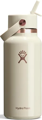 Vista 62 de Hydro Flask de boca ancha con tapa Flex de pajita de 24 onzas Agave