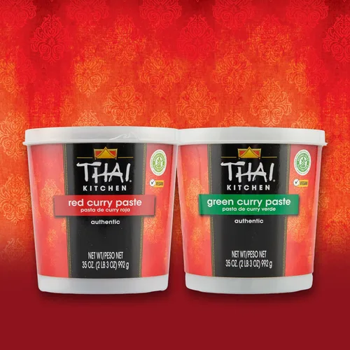 Vista 18 de Pasta de curry rojo Thai Kitchen, 35 onzas