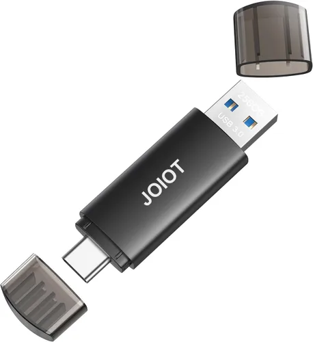 Vista 8 de JOIOT Unidad flash USB C de 32 GB, unidad flash USB 3.0 dual tipo C + USB A portátil tipo C, unidad flash USB tipo C 2 en 1 para teléfono