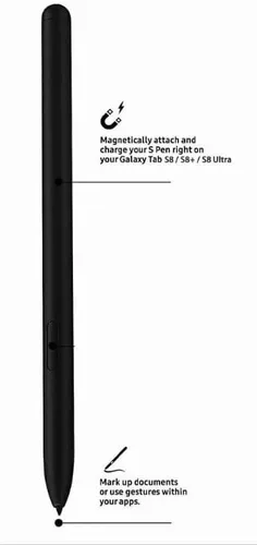 Vista 4 de Para Galaxy Tab S9 Stylus Pen (con Bluetooth) Reemplazo para Samsung Galaxy Tab S9 UltraTab S9 PlusTab S9 All Version Stylus Pen Touch S Pen (negro)