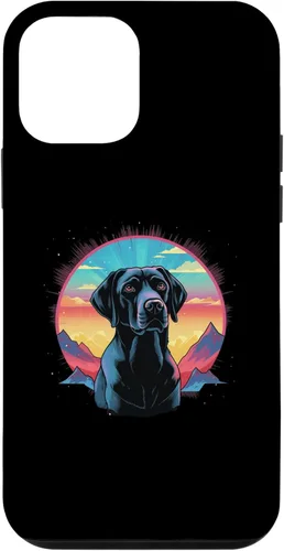 Funda para iPhone 12 mini con diseño de Labrador Labrador Retriever Cachorro Perro Mamá Animal Case