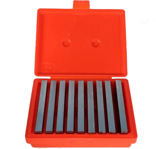 Juego de 9 pares de acero paralelo de 1/4 de pulgada de grosor, 6 pulgadas de largo, 0.0002 pulgadas de precisión