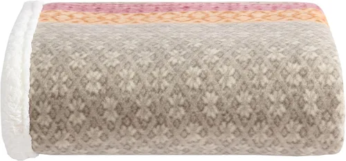 Vista 14 de Eddie Bauer - Manta de forro polar cepillado con reverso sherpa, decoración suave y acogedora para el hogar para cama o sofá