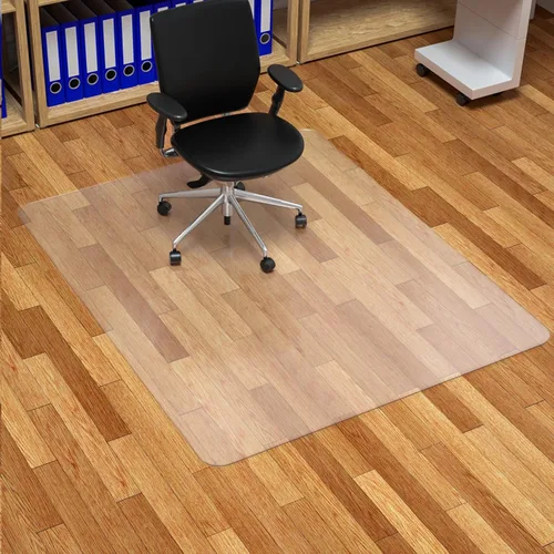 Vista 20 de FuturHydro Tapete para silla para suelo de madera dura, 46" x 60" pulgadas, grande, transparente, para oficina y hogar, tapete protector de piso
