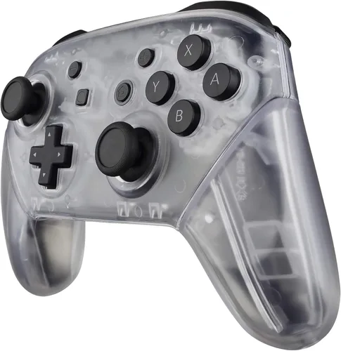 Vista 7 de eXtremeRate - Placa frontal trasera y asas para controlador NS Switch Pro carcasa de repuesto para NS Switch Pro controlador no incluido
