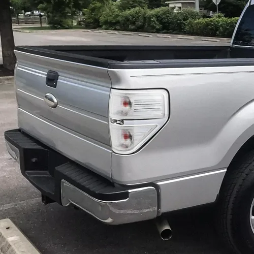 Vista 7 de DNA MOTORING Par de luces traseras estilo OE compatibles con modelos F150 Styleside 2009-2014, carcasa cromada, lente transparente, TL-ZTL-006CHCL