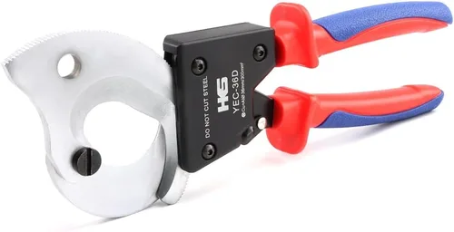 Vista 3 de HKS Cortador de alambre de cable de trinquete resistente para cortar cables eléctricos de cobre de aluminio y múltiples núcleos de hasta 300 mm²