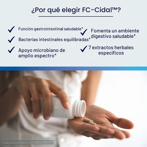 Vista 5 de Biotics investigación, fc-cidal 100 ccapsules
