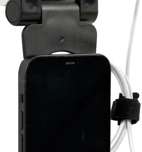 Vista 5 de Jokari Soporte para teléfono celular con estante eléctrico montado en tomacorriente. Transforma tu toma de corriente en un concentrador inteligente