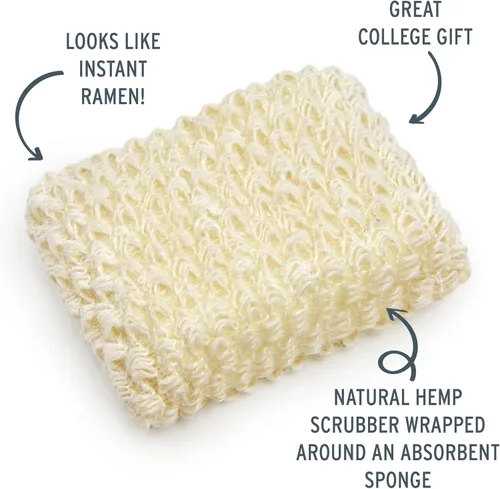 Vista 2 de Genuine Fred Top Scrub - Esponja para Ramen, Multicolor