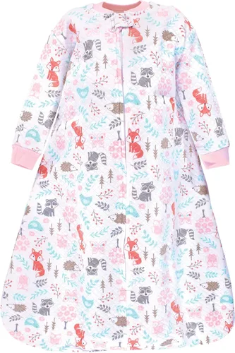 Vista 14 de Hudson Baby Saco de dormir unisex para bebé acolchado premium de manga larga y manta vestible