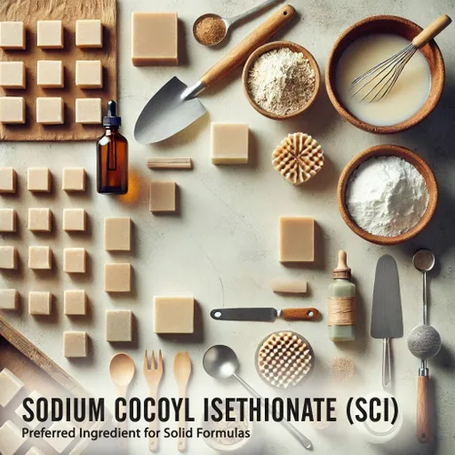 Vista 6 de ISETIONATO DE COILO DE Sodio (SCI) - Polvo - Tensioactivo espumante - para barras de champú sólido caseras, bombas de baño, productos espumosos