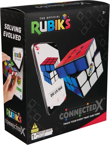 Vista 9 de Rubik's Cube, el cubo oficial de Rubik's ConnectedX, habilitado para Bluetooth, 3 x 3 con aplicación de aprendizaje guiado para principiantes