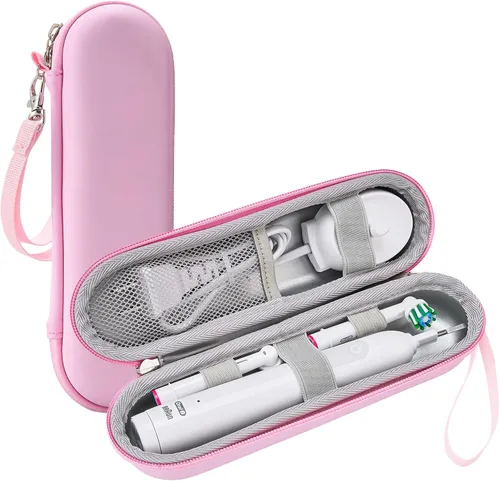 Vista 11 de ProCase Funda de viaje para Oral-B/Oral-B Pro Smartseries/IO Serie Sonicare ProtectiveClean cepillo de dientes eléctrico, funda rígida de EVA