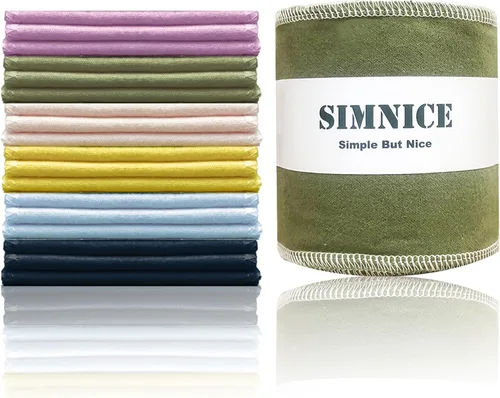 Vista 2 de Simnice Paño de papel higiénico reutilizable, paquete de 60 toallas de bidé, rollos reutilizables, toallitas de papel higiénico lavables, toallas