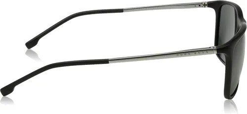 Vista 3 de Hugo Boss Gafas de sol BOSS-1182-S 003M9 Color negro mate plateado brillante