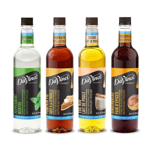 Vista 42 de DaVinci Gourmet Jarabe de chocolate blanco sin azúcar, 25.4 onzas líquidas (paquete de 1)