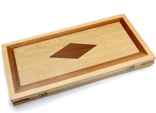 Vista 2 de Armenian Mosaic BACKGAMMON WOODEN BOARD GAME Nardi Nardy checkers chess carving Ornament hand made gift walnut wood table game