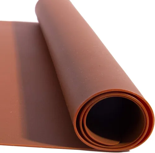 Vista 2 de Alfombrilla resistente al calor de 27.6 in x 19.7 in para freidora de aire, alfombrillas de silicona gruesa para encimera de cocina, protector