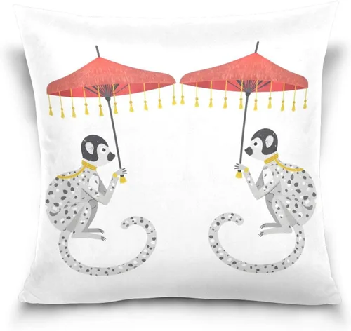 Vista 13 de Fundas de Almohadas Decorativas 16x16 Pulgadas Suaves Cómodas Decorativas Cuadradas Funda de Cojín para Hogar Sofá Sillón Cama Oficina Coche