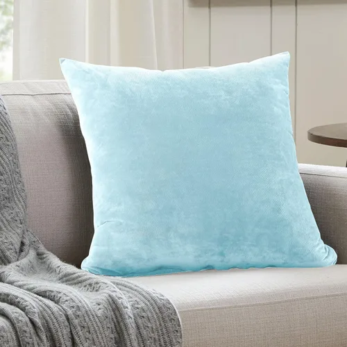 Vista 24 de EVOLIVE Micromink Suave, Piel Sintética, Funda de Almohada Corporal de Gamuza Sintética 21"x54" de Repuesto con Cierre de Cremallera