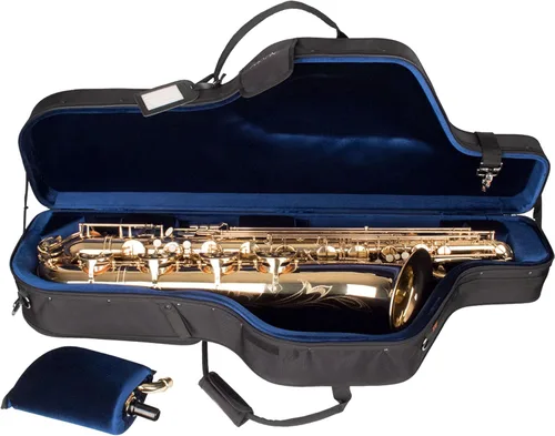 Vista 4 de Protec Saxofón barítono (se adapta a baja A y Bb) Estuche PRO PAC contorneado, modelo PB311CT