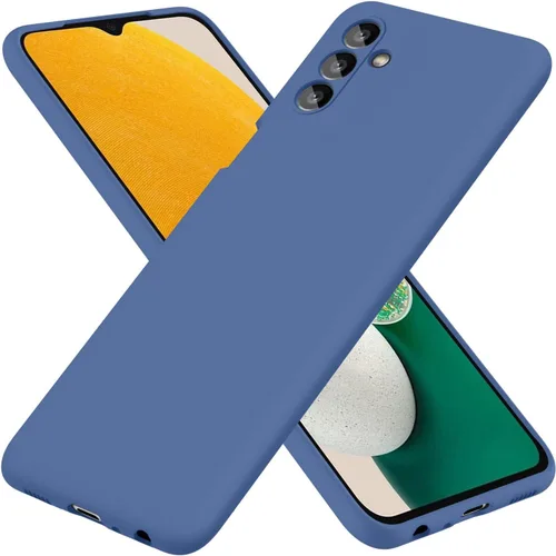 Vista 11 de Funda para Samsung Galaxy A13 5G, funda de goma de gel de silicona líquida, cubierta de parachoques de teléfono que no se pone amarillenta, funda