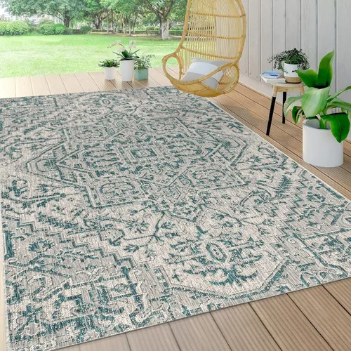 Vista 14 de JONATHAN Y SMB105D-28 - Alfombra pasillo Estrella con medallón bohemio tejido texturizado interior/exterior, estilo costero rústico glamuroso, fácil