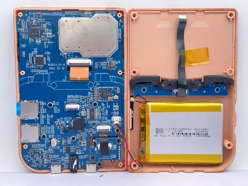 Vista 5 de Liter energy battery 3.8V Lipo Battery 3500mAh Rechargeable Lithium ion Polymer Battery 754663 for RG35XX Plus Game Console