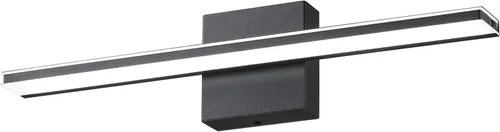 Vista 15 de Moderna lámpara de tocador de baño de 15.7 pulgadas, 12 W, regulable, 5CCT, luces de baño LED sobre el espejo, luz de tocador cromada para armarios