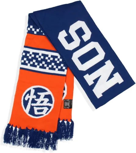 Vista 3 de Dragon Ball Z Anime Son Goku - Bufanda de punto, Azul