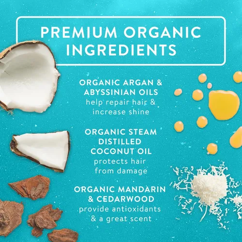 Vista 3 de Badger Aceite orgánico de argán para el cabello, restaura un brillo saludable para secar el cabello quebradizo, aceite de argán marroquí orgánico