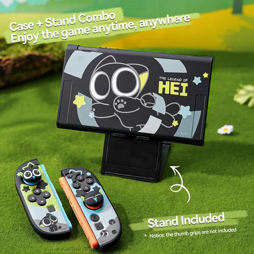 Vista 3 de GeekShare Funda protectora completa compatible con Switch 2, carcasa de PC rígida diseñada para la consola de juegos Switch 2025 y controladores Joy