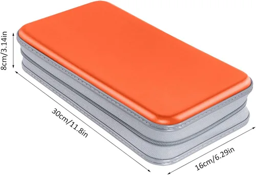 Vista 12 de Cartera, estuche, caja resistente para CD/DVD (capacidad para 80 CD/DVD)