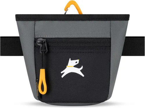Vista 9 de Bolsa de golosinas OllyDog, bolsa de golosinas para perros, clip de cinturón para la cintura para entrenamiento con las manos libres, cierre