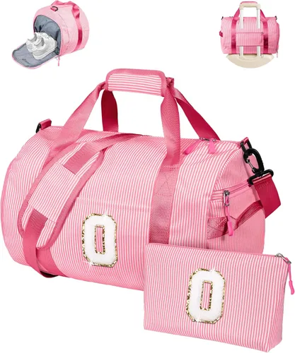 Vista 42 de Regalo para Adolescentes, Bolsa de Viaje para Niñas, Bolsas de Fin de Semana para Niños con Compartimento para Zapatos, Bolsa de Fin de Semana