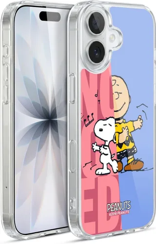 Vista 343 de Head Case Designs Officially Licensed Peanuts Charlie & Woodstock Nap Halfs and Laughs Gel Case [Military Grade Protection] Compatible with Apple