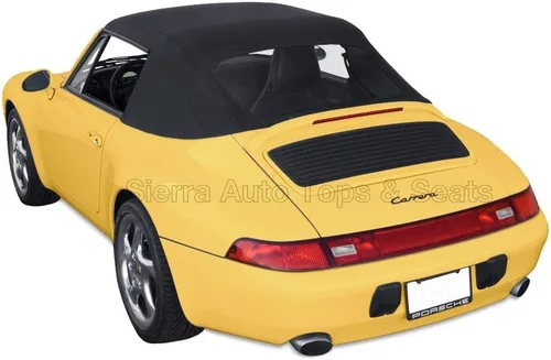 Vista 5 de Sierra Auto Tops Convertible Top Reemplazo para Porsche 993 Carrera 1994-1998, TwillFast II Canvas, Azul