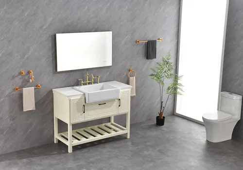 Vista 2 de 42x 24Inch LED Mirror Bathroom Vanity Mirror with Back Light, Wall Mount Anti-Fog Memory Large Adjustable Vanity Mirror