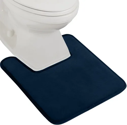 Vista 23 de GORILLA GRIP Tapete de Baño de Espuma Viscoelástica, Tapetes de Baño de Terciopelo Suave y Absorbente, Puntos Duraderos en la Parte Inferior