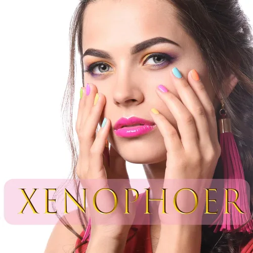 Vista 6 de Uñas postizas cuadradas cortas de presión con diseños de ojos de gato, uñas postizas con purpurina y pegamento, uñas acrílicas adhesivas de presión