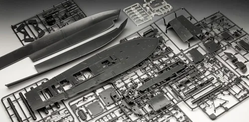 Vista 7 de Revell Juego de modelos 65175 Patrol Torpedo Boat PT-160 172 Escala 172 sin construirsin pintar Kit de modelo de plástico con pegamento profesional