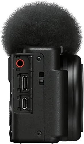 Vista 7 de Sony ZV-1F Cámara de Vlog para Creadores de Contenido y Vloggers Negro