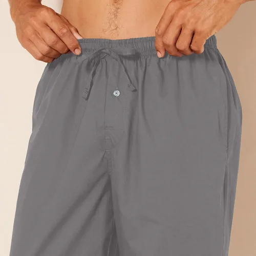 Vista 4 de Tienda Essentials - Pantalón de pijama para hombre, corte recto