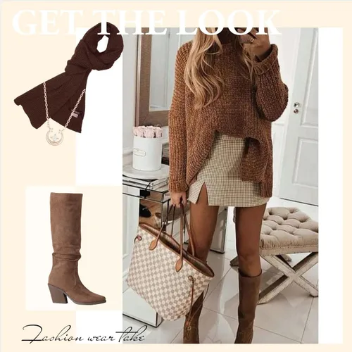 Vista 4 de Putu Botas altas hasta la rodilla con punta puntiaguda para mujer, botas de tacón grueso apiladas, con cremallera lateral, botas altas holgadas