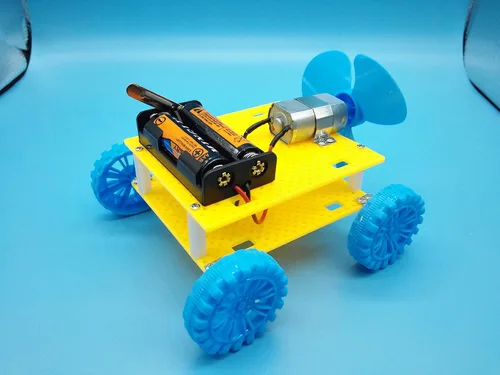 Vista 5 de Kit de motores de CC para niños, 6 juegos de 159 piezas de mini motor eléctrico para pasatiempos magnéticos fuertes con engranajes de plástico