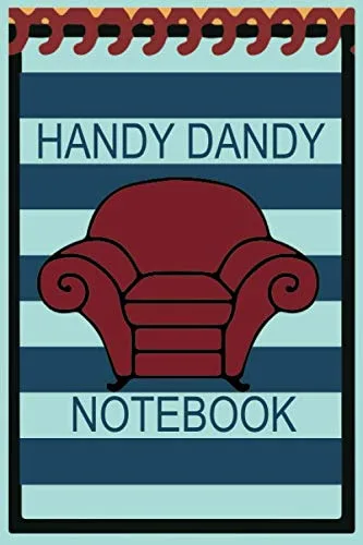 Handy Dandy Notebook Birthday Gift for Kids little 6x9 inch notebook with 120 sheets for drawing and detective clues