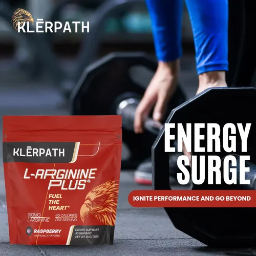 Vista 6 de L-Arginine Plus suplemento para la salud del corazón sabor frambuesa, Rojo frambuesa, 6