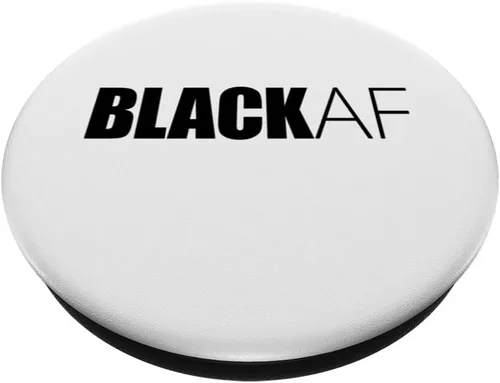 Vista 2 de BLACK AF BLACKAF African American Pride History Month PopSockets Standard PopGrip